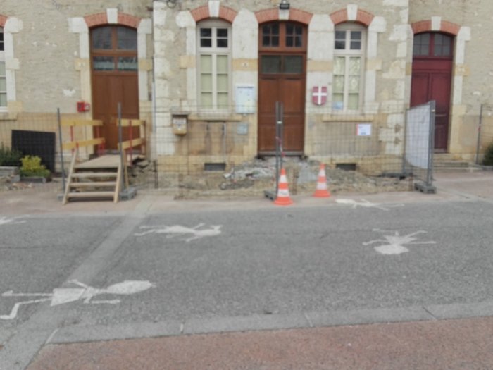 Mise en accessibilité mairie-école - 25 mai 2019